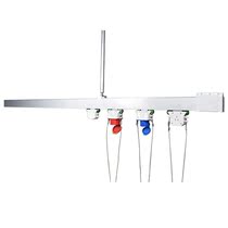 5-pole plastic steel bus duct sliding contact duct clothing factory lighting rack workshop open wiring duct