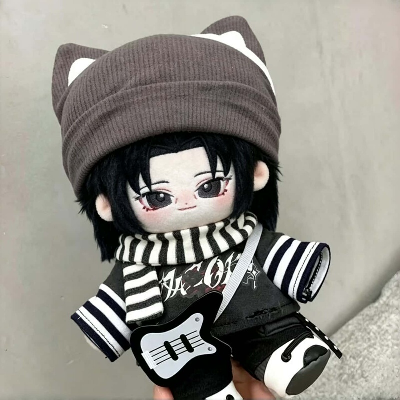 Naruto Uchiha Itachi 20cm Cotton Doll with Clothes Set Cute Plush Toy