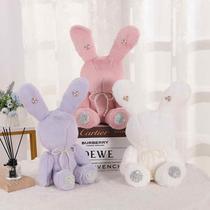 New Year of the Rabbit Plush Toy Cute Bunny Doll Rabbit Doll Comfort Doll Birthday Gift 520 Gift