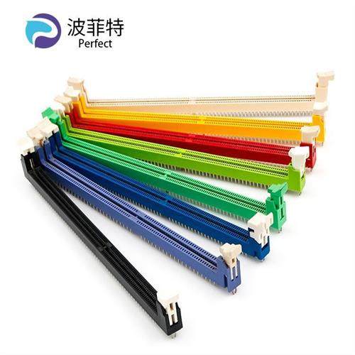 Слот для памяти настольной материнской платы DDR1/DDR2/DDR3/DDR4 слот для карты памяти настольного компьютера Изображение 1