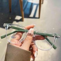 New 2023 elastic temple frames fashionable unisex TR90 glasses frame anti-blue light glasses frame