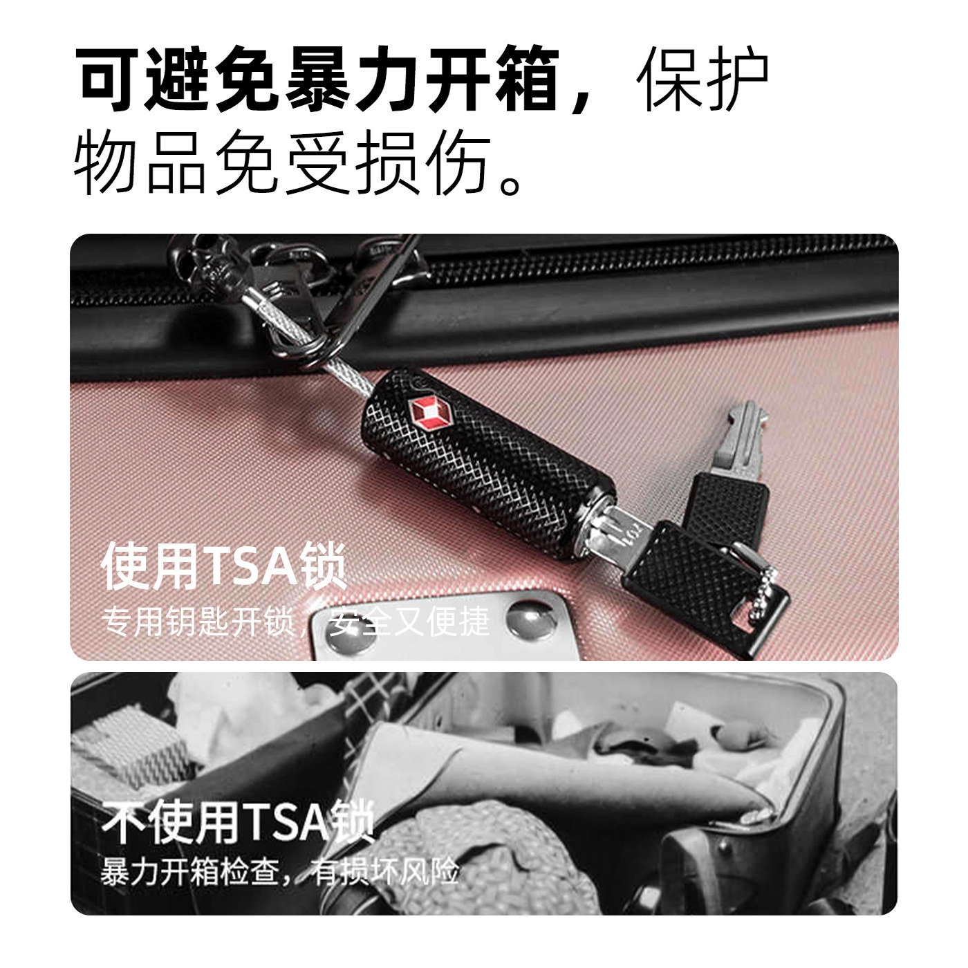 TSA海关锁 ️ 解锁你的安心旅行 🔒-TSA密码锁-淘宝好物网