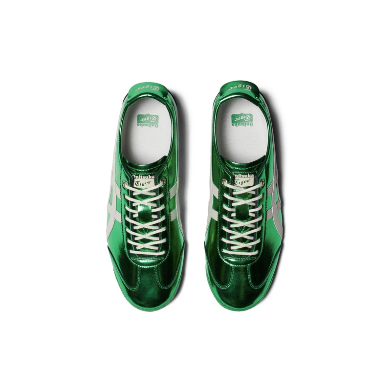 [Классические] Onitsuka Tiger MEXICO 66 SD металлический цвет мужские и женские повседневные кроссовки
