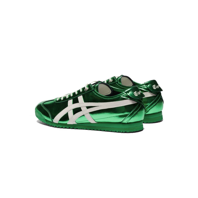 [Классические] Onitsuka Tiger MEXICO 66 SD металлический цвет мужские и женские повседневные кроссовки