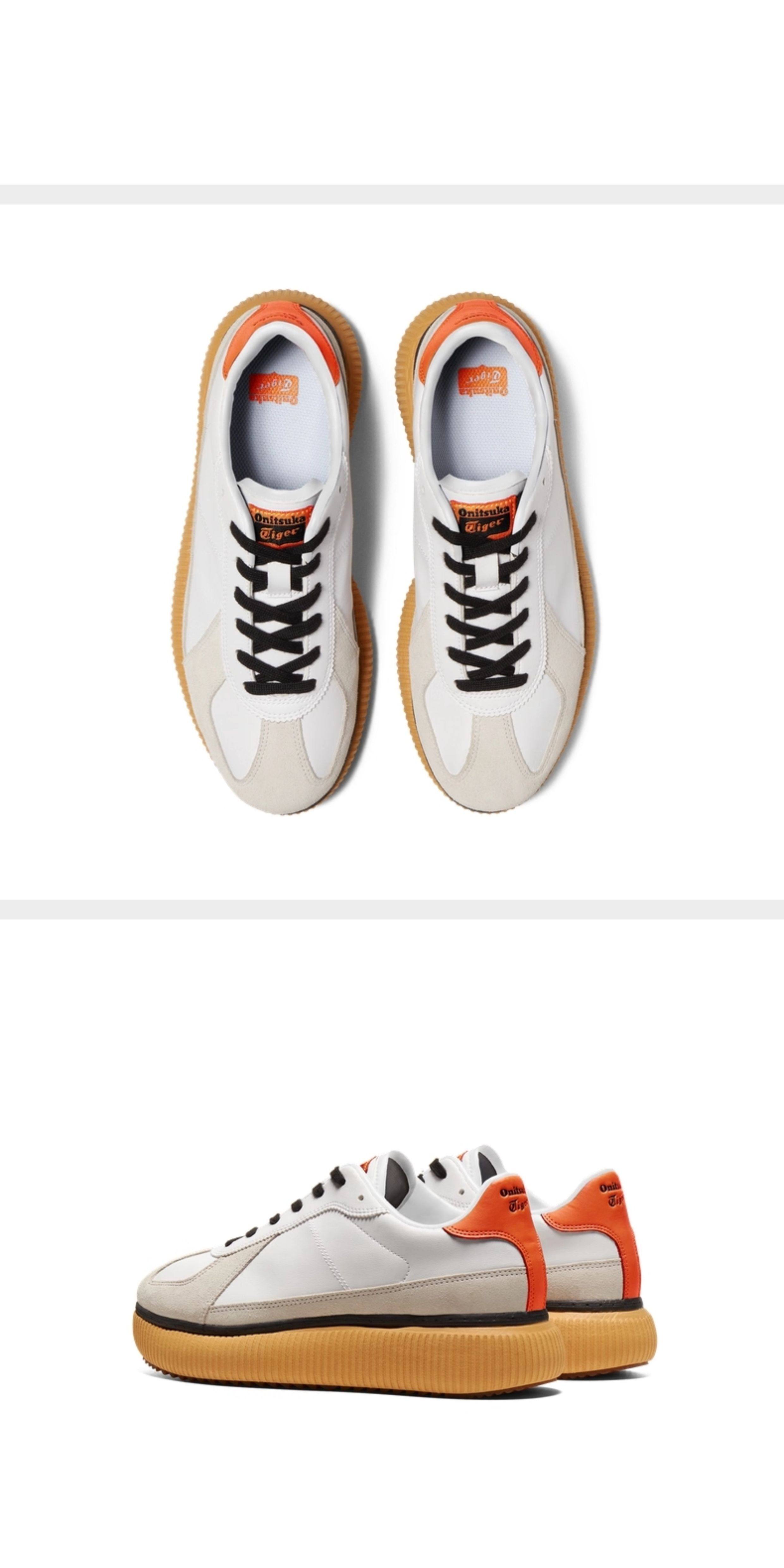德训鞋 onitsuka tiger鬼冢虎delecity男女款情侣鞋厚底休闲鞋