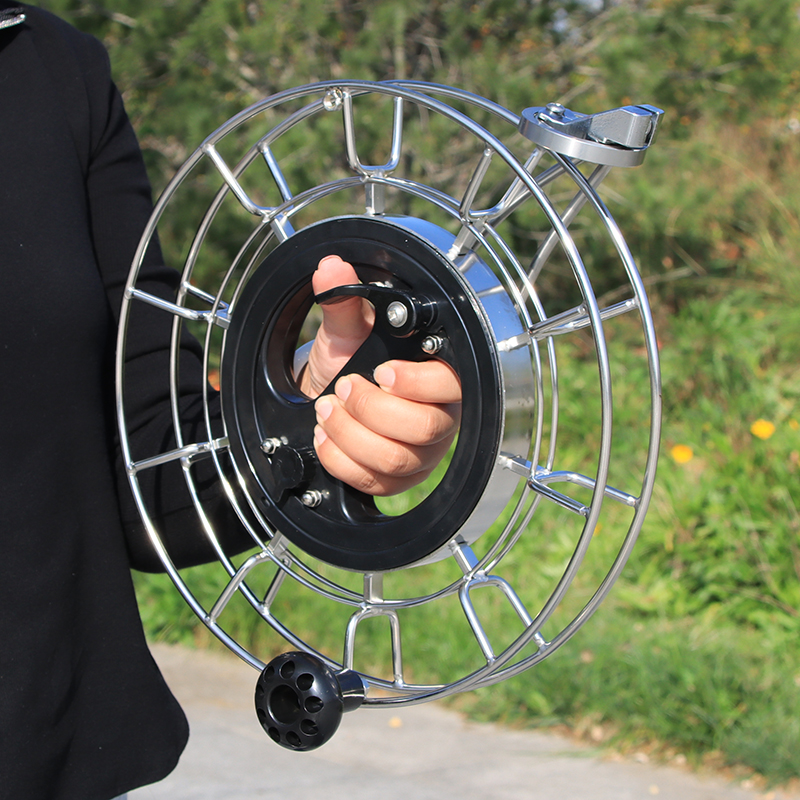 Victory Stainless Steel Kite Roulette Muted Large Bearing With Brake Anti-Turn Kite Spool Holding Wheel Wire Wheel-Taobao