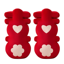 Luo Yijias Double Happiness pillows a pair of wedding pillows a new wedding room press doll a gift for the newlyweds