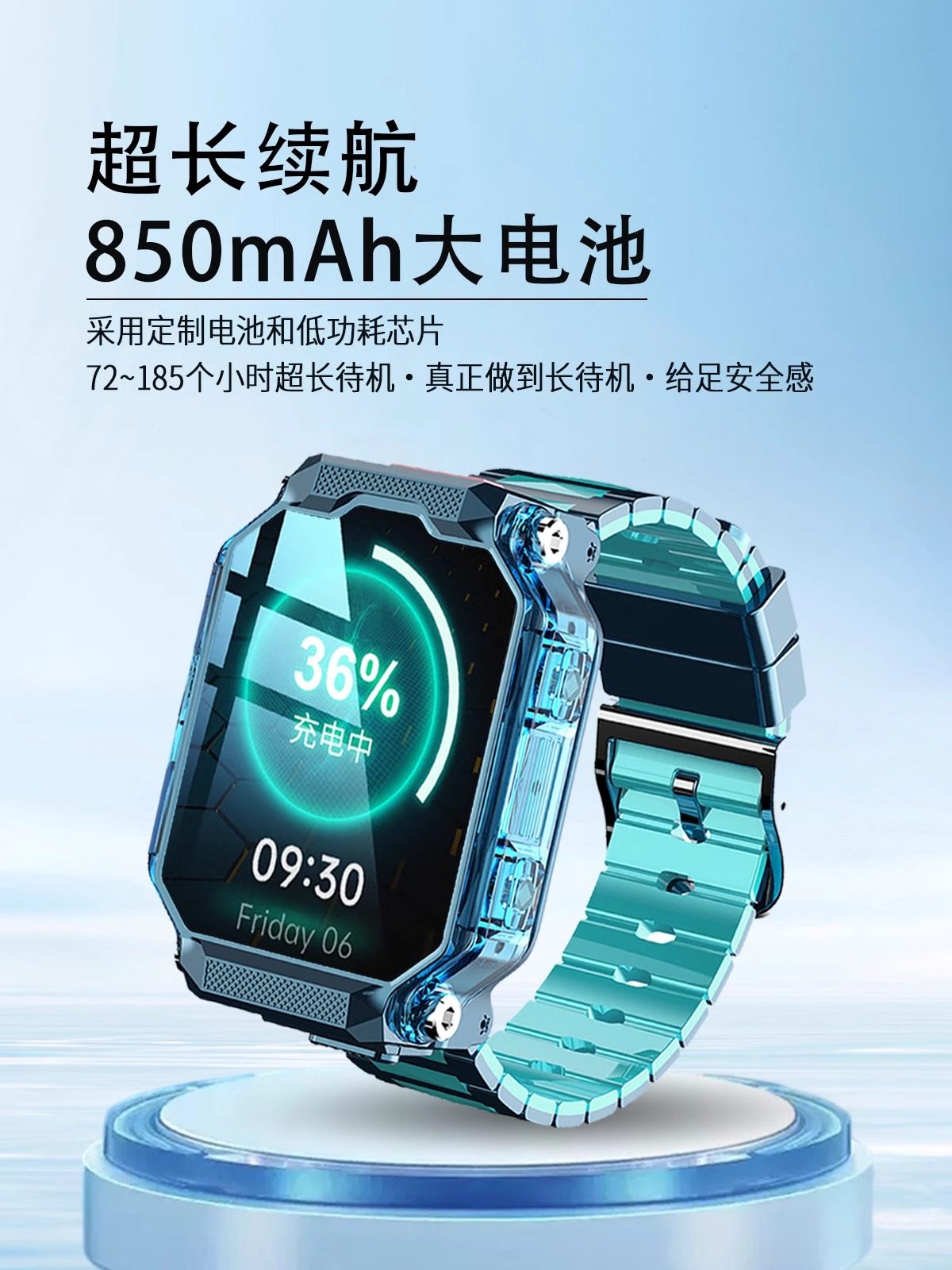 [Official Flagship Genuine Product] Rotating Dual-Camera Large Screen New Children's Smartwatch 5g Full Network Compatible for Teenagers and Middle School Students, Special for Smart Use, Can Insert Card, Positioning, Waterproof, for Boys and Girls, Elementary School Students