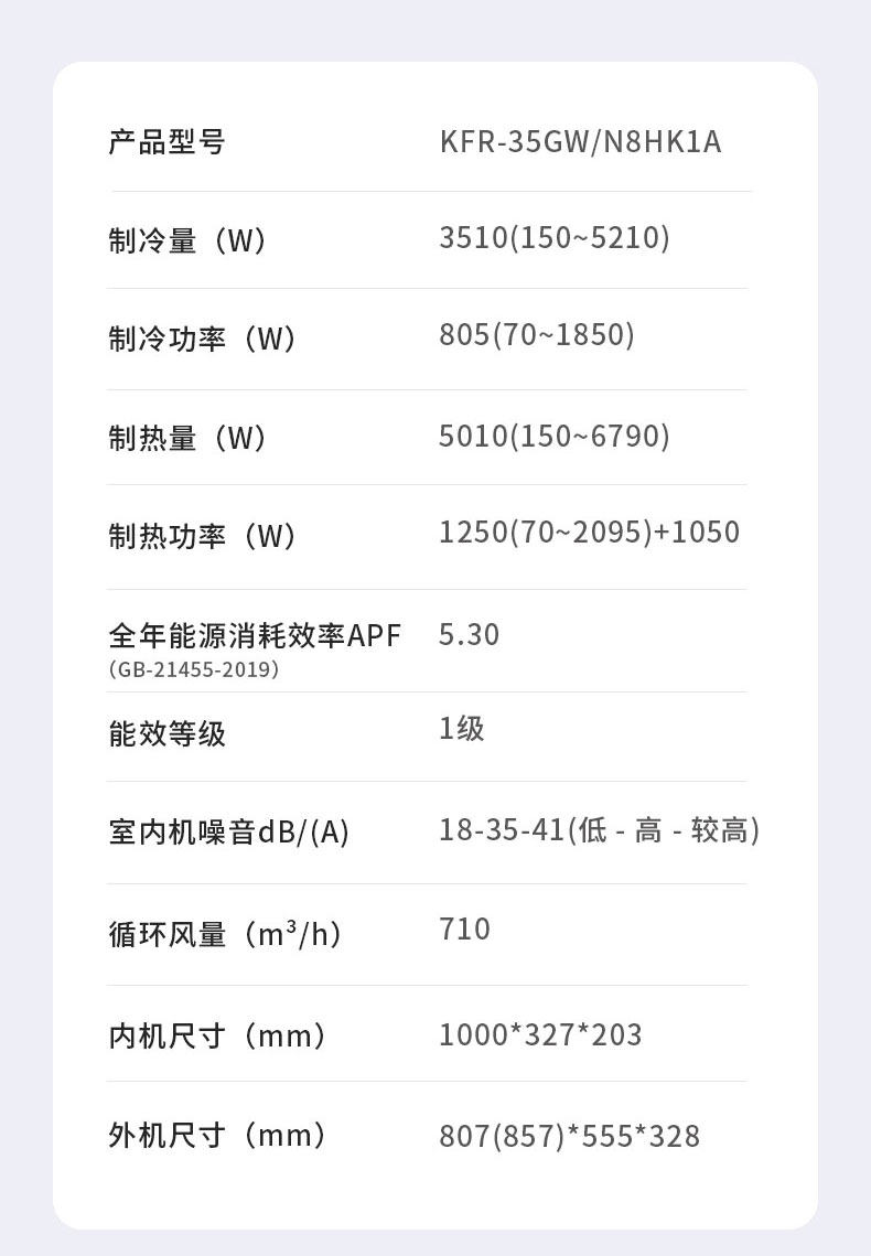 1799 元购 1.5 匹新风空调:美的华凌 11.11 预售狂促加码