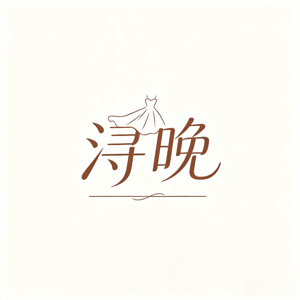 浔晚服饰的LOGO