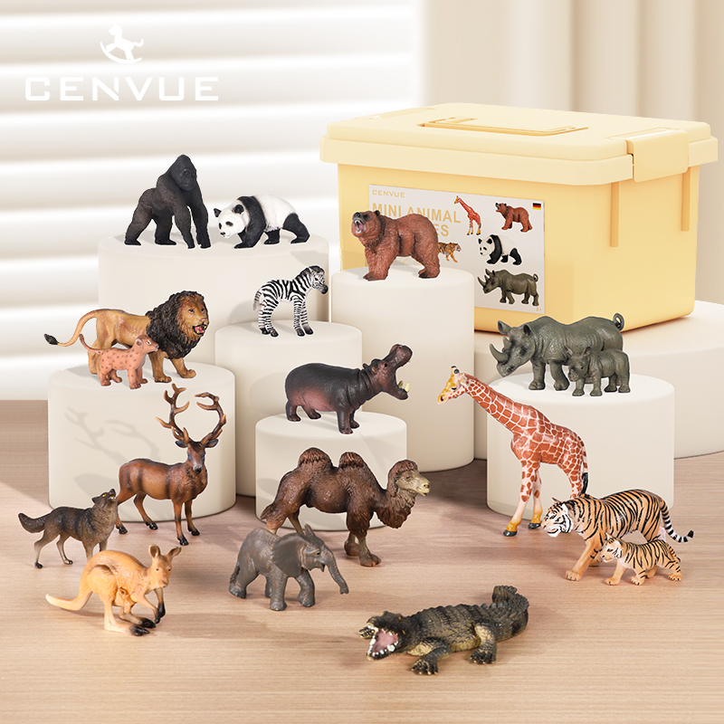 ドイツ製 CENVUE 立体動物模型 シミュレーション 子供用 おもちゃ バイオニック 認知 女の子 早期教育 男の子 ギフト