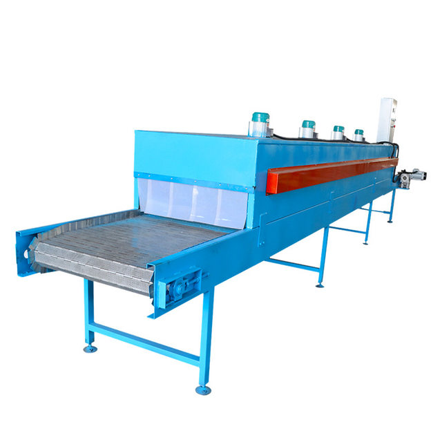 ການອົບແຫ້ງ conveyor ອຸນຫະພູມສູງ tunnel furnace ອຸດສາຫະກໍາ drying line ອຸນຫະພູມ infrared ຄວບຄຸມການໄຫຼວຽນຂອງອາກາດຮ້ອນ conveyor dryer