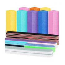 Manicure Polishing Strip Tofu Block Set Manicure Tool Polish