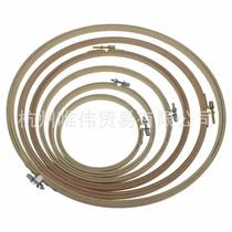 Bamboo handicrafts adjustable and environmentally friendly new embroidery hoop bamboo embroidery stretcher cross stitch hoop bamboo hoop