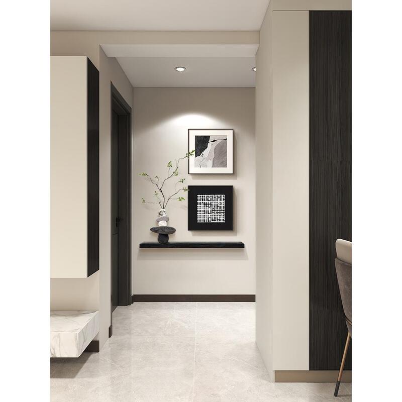 Minimalist Black and White Gray Entrance Decorative Painting, Wall Art Facing the Front Door, 2025 New Model, High-End Corridor and Hallway Hanging Painting Minimalist Black and White Gray Entrance Decorative Painting, Wall Art Facing the Front Door, 2025 New Model, High-End Corridor and Hallway Hanging Painting