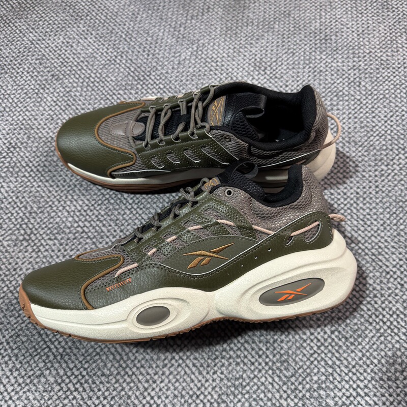 Authentic Reebok Solution Mid Men's and Women's Low-Cut Wear-Resistant, Non-Slip, Shock-Absorbing Basketball Shoes Hp3317