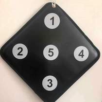 Sword target household leather training training wall-mounted wall target is not easy to break fencing wear-resistant five-hole wall-mounted household stab-resistant