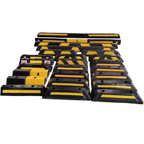 Parking lot rubber stopper garage parking space floor stop wheel stop car limiter block car pier car stall