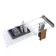 Expandable Wardrobe Storage Divider, Kitchen Cabinet Shelf Divider, Shoe Cabinet, Kitchen and Bathroom Storage Rack Organizer