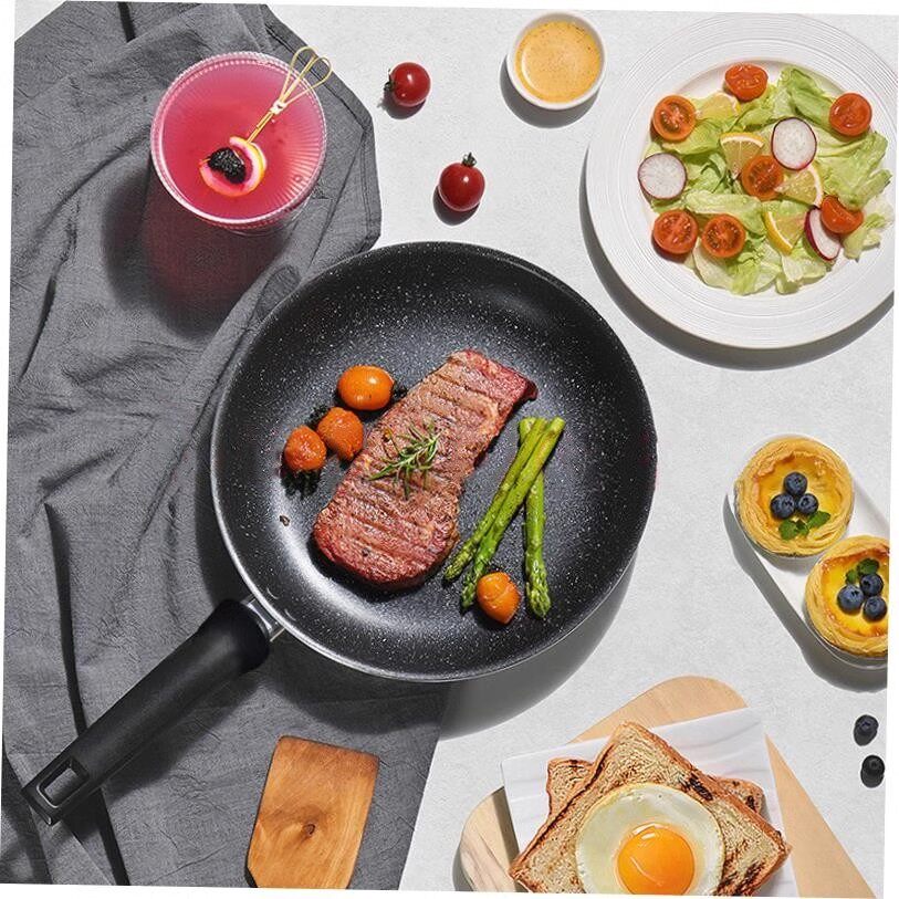 3-Piece Non-Stick Cookware Set with Even Heat Wok - Product image 8