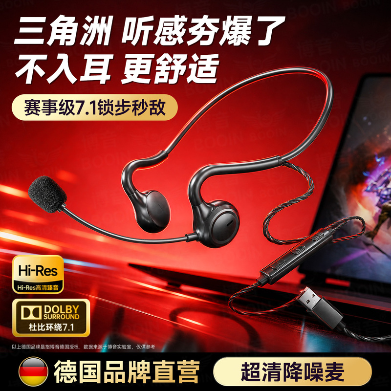 Delta Gaming Wired Headset with Microphone 2-in-1 Non-In-Ear for Desktop and Laptop E-Sports Delta Gaming Wired Headset with Microphone 2-in-1 Non-In-Ear for Desktop and Laptop E-Sports