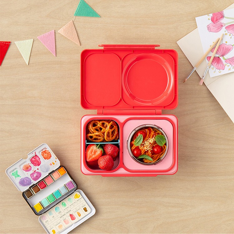 Omiebox Second Generation V2 Kidsren's Lunch Box Baby Portable Compartment Tray Student Adult Omieup Insulated Lunch Box