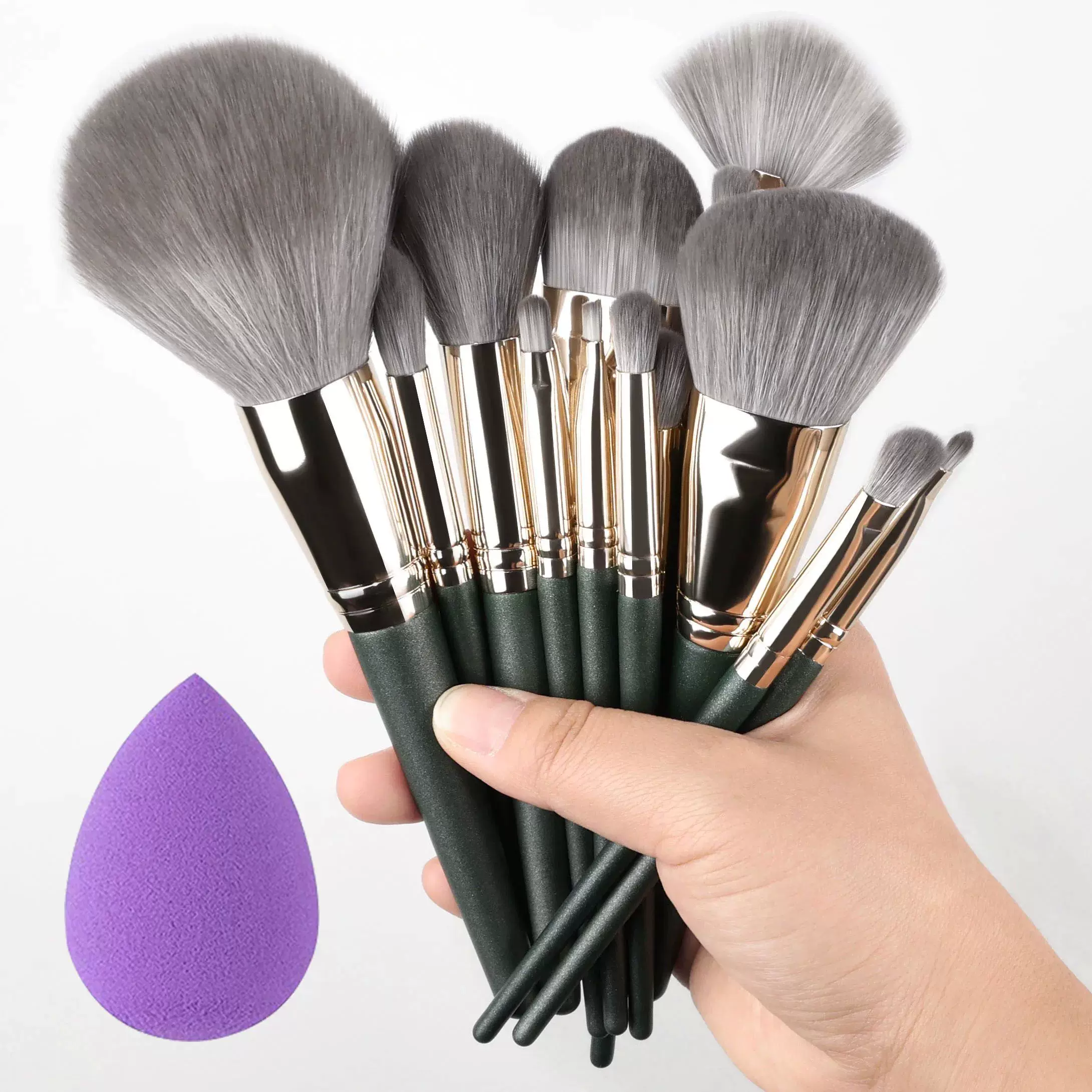 13/14PCS Makeup Brushes Soft Soft Soft Fluffy Eye Shadow Brush Con