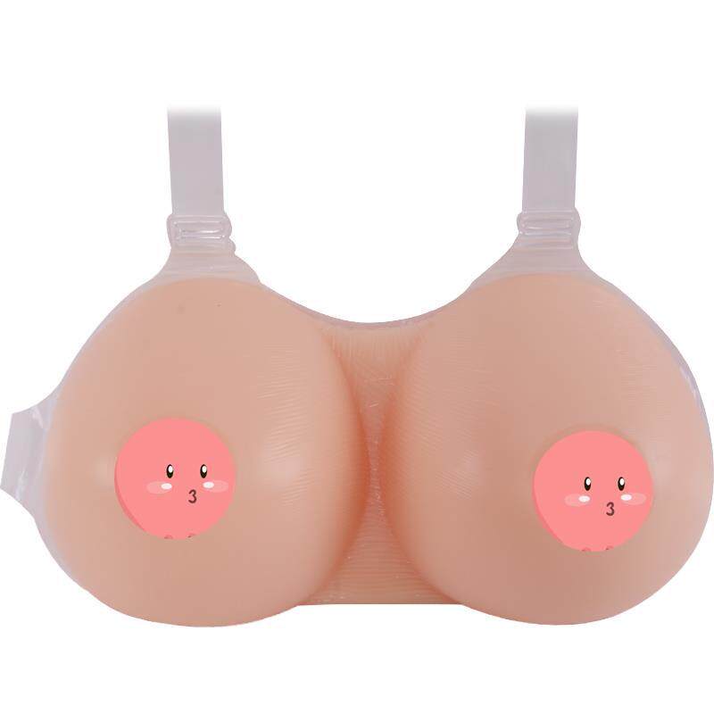 Fake breasts emulated female light Fake Breasts Master Podcast Fake Breast Oversized Breast Pads Fake Breast bra Changing Costume Show-Taobao