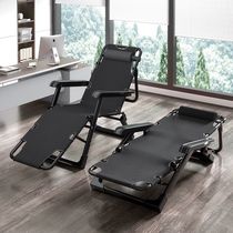 Folding bed chair dual-purpose lunch break folding deck chair office nap lazy back chair dormitory folding bed chair