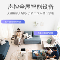 Customized accent version of the tooth-sucking home speaker WIFI built-in Tmall Elf Xiaoai Xiaodu AI voice-controlled smart blue top