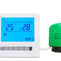 Floor heating electric actuator normally closed normally open water distributor solenoid valve thermostatic valve control electric heating switch electric valve