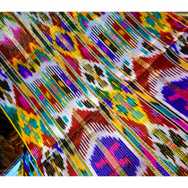 Uzbek fabric Uzbek characteristic silk Adelais silk fabric width 50cm
