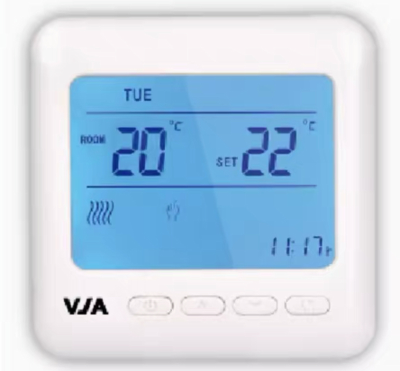 Weijia Control V283T Water Floor Heating Execution Lcd Thermostat Switch Panel Electric Heating Driver Floor Heating Temperature Control