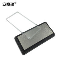 Anseery Diamond Sharpeners Honeycomb Type Double-sided Oil Stone Sharpeners Mill Knife Stone 400 1200#磨刀棒