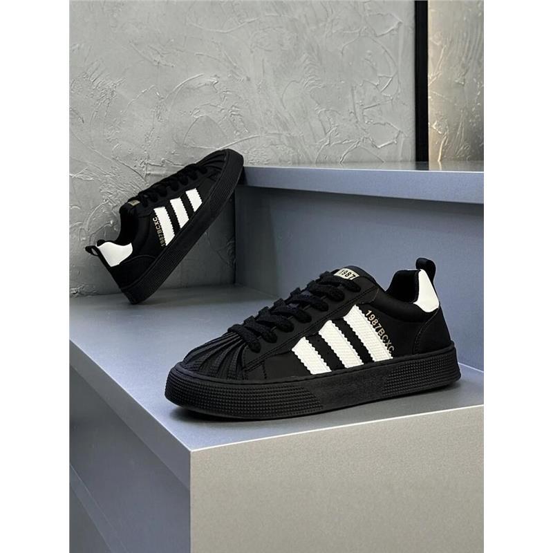 Official Clover Shell-Toe Men's Shoes, Spring Versatile Trendy Brand with a High-End Feel, Men's Casual Sneakers, Niche Sports Shoes Official Clover Shell-Toe Men's Shoes, Spring Versatile Trendy Brand with a High-End Feel, Men's Casual Sneakers, Niche Sports Shoes