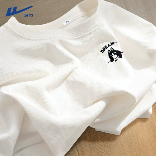 回力 Летняя хлопковая футболка, короткий рукав, размер