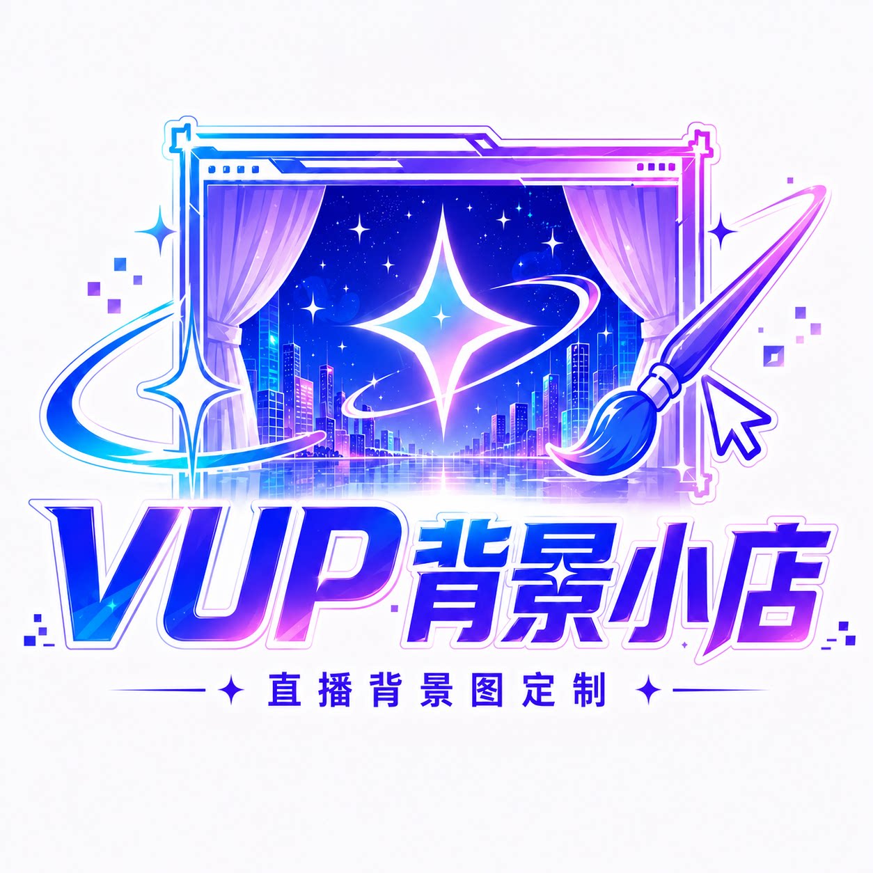 VUP背景小店