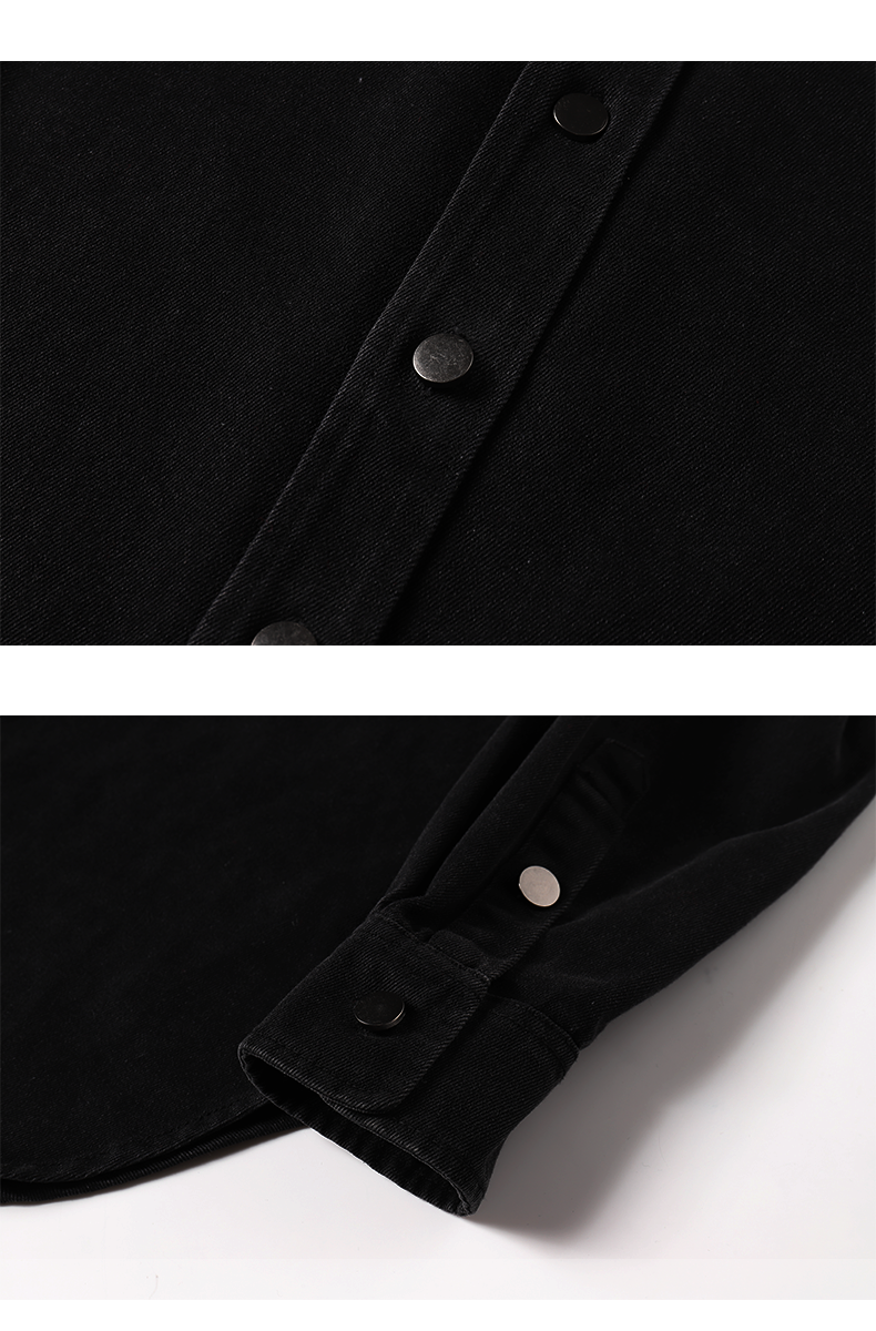 Джинсовая рубашка 【品牌折扣专区】visvim wings春秋新款休闲牛仔衬衫外套男女同款