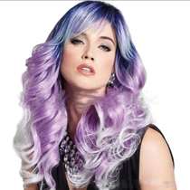 Wig Gradient Curly Rose Me Wig Cover