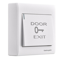 Type 86 Min Fit Self Reset Rebound Switch Wall Access Switch Door Switch Out Button 220V Power Panel Ultra Thin