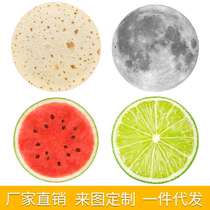 Funny Pancake Blanket Lunch Break Funny Pizza Ins Style Simu