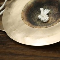 Bronze cymbals big cymbals gongs and drums instruments for adults three and a half set of gongs pure copper Sichuan cymbals Beijing cymbals waist drum cymbals wide cymbals