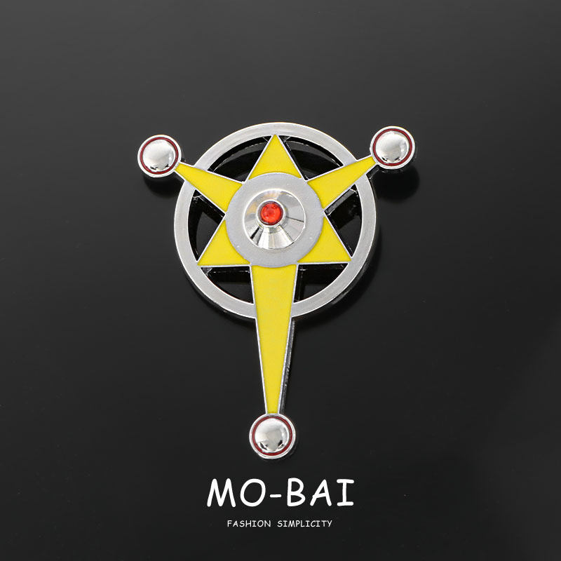 ウルトラマンタロウ変身装置ブローチ、日本の漫画アニメグッズ、学生向け、スクールバッグ、メタルバッジ、アニメスタイル、男の子向け