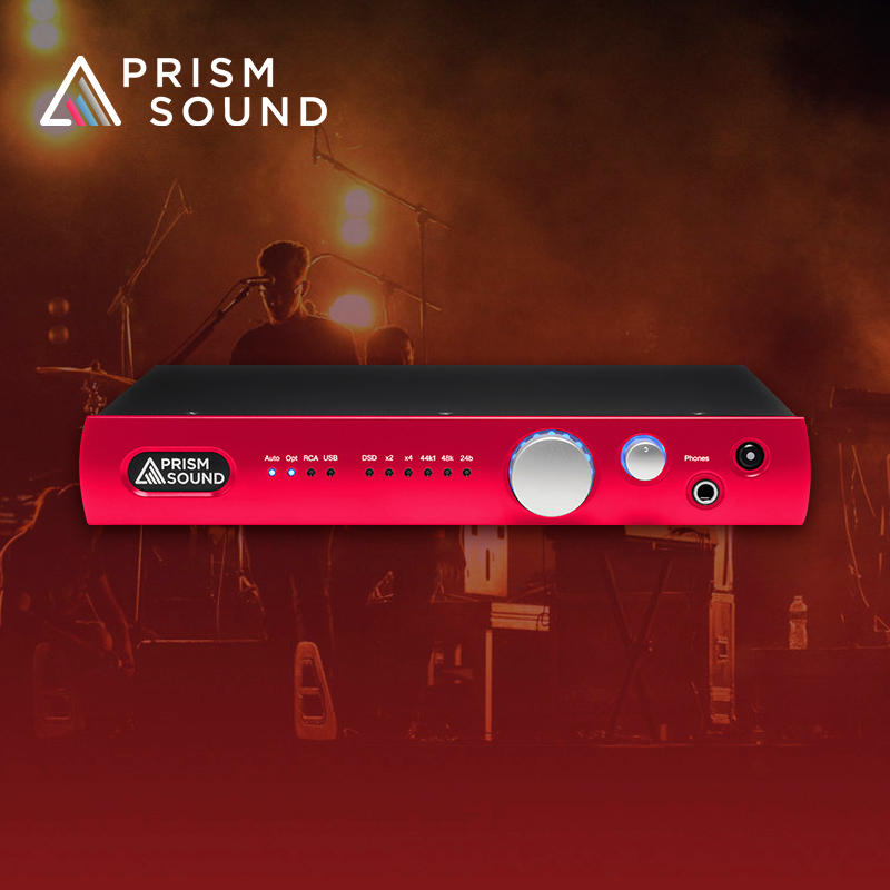 Prism Sound Callia Red Fever-Grade Digital Model Conversion Front and Headphone Amplifier Dac