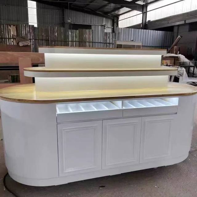 Jewelry store center island display cabinet clothing store shoe bag clothing and hat custom double-sided center island