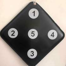 Leather wall hanging five-hole household target family training not easy to break sword target fencing wear-resistant training wall-mounted stab-resistant