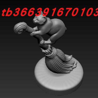 Wizard's Broom Cat 3D Stereo Round Sculpture Stl File Carving Drawing 3D Printing Material 2255 Wizard's Broom Cat 3D Stereo Round Sculpture Stl File Carving Drawing 3D Printing Material 2255