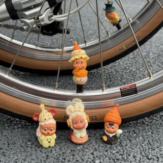 气嘴帽装饰可爱自行车配件大行改装山地车轮组气门芯盖公路车星星