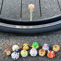 Super cute valve cap bicycle valve core cover road bike decorative tire cover mountain bike childrens bike accessories