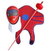 Fencing Clothing Beginner Enlightenment Fencing Childrens Training Plastic Equipment Set Childrens Fencing Clothing Three-piece Set